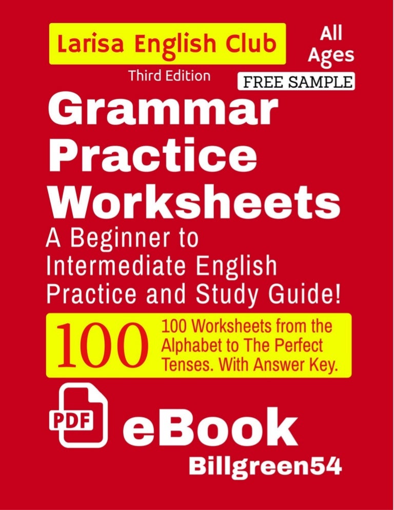 Grammar Practice Worksheets ESL English Grammar Practice Worksheets ESL English