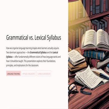 The lexical approach | PPT