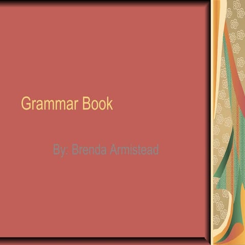 Grammer book brenda armistead