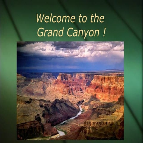 The grand canyon | PPTX