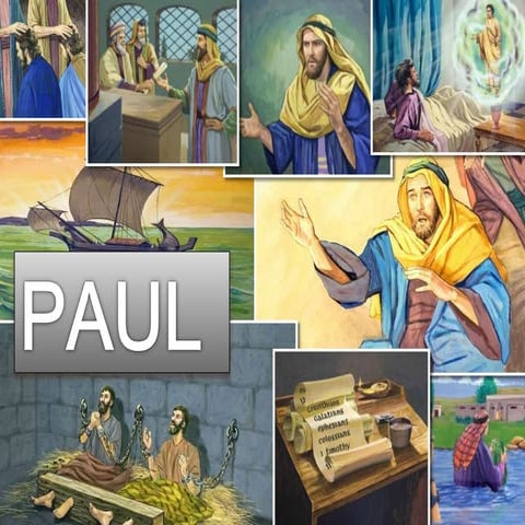 Grand diaporama la mission de Saint Paul