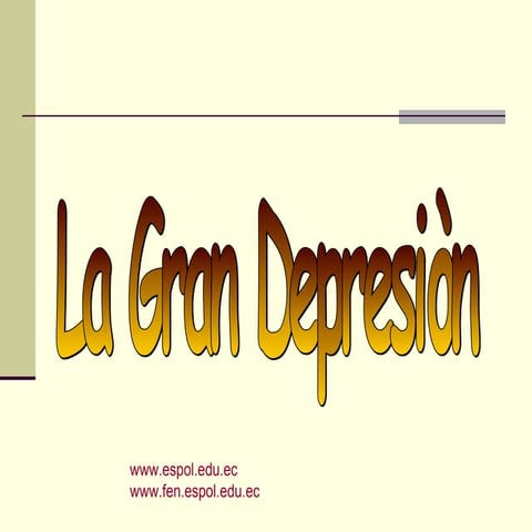 Gran Depresion