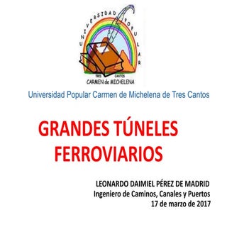 Grandes túneles ferroviarios