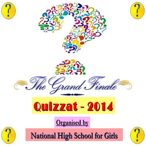 Grand Finale of Quizzat-2014