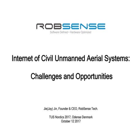 Internet of Civil Unmanned Aerial Systems: Challenges and Opportunities (by J...
