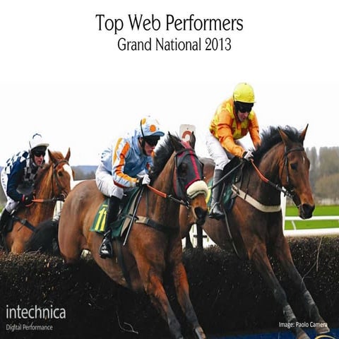Top Web Performers - Grand National 2013