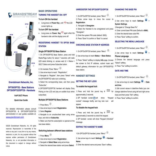 Grandstream networks, inc.