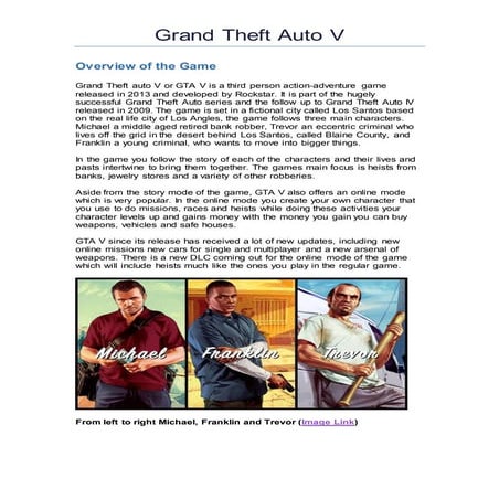 GTA-V | DOCX