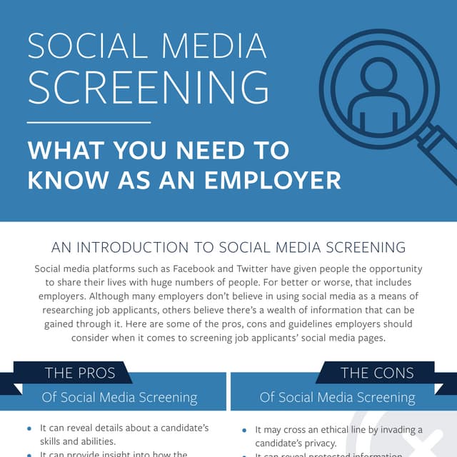 Social Media Screening