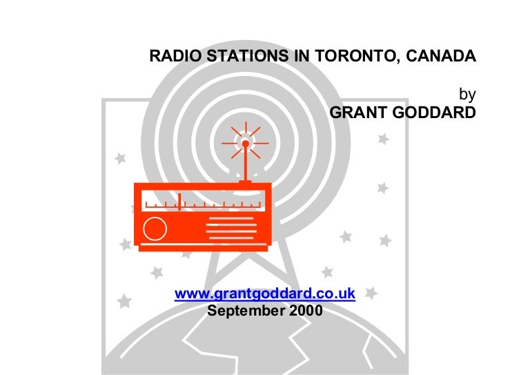 'Radio Stations In Toronto, Canada September 2000' by Grant Goddard