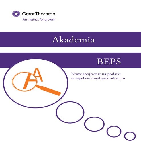 Grant ThortntonAkademia BEPS