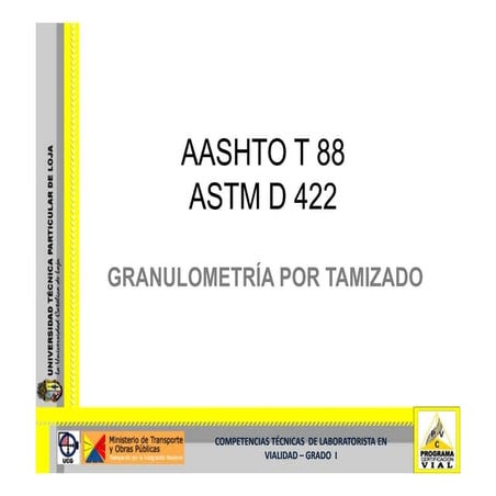 Granulometria Tamizado