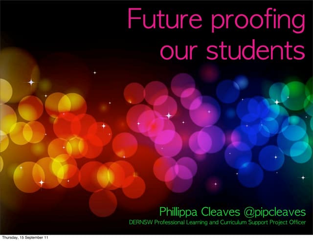 Future proofing our students 