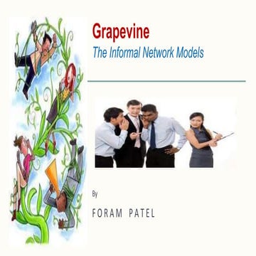 Informal Communication-Grapevine
