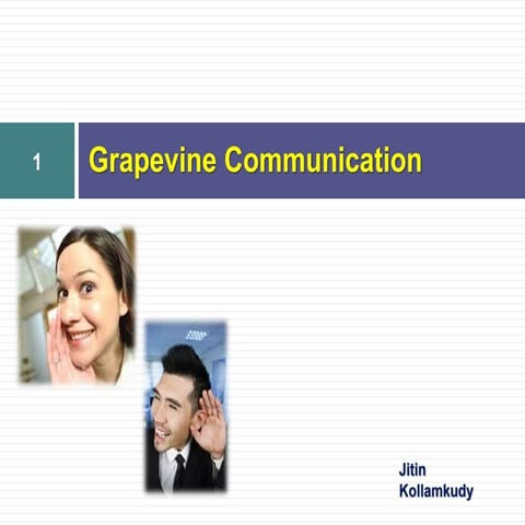 Grapevine communication