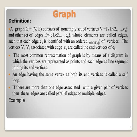 Descrete Structure | Graph chapter ------------------------------ | PDF