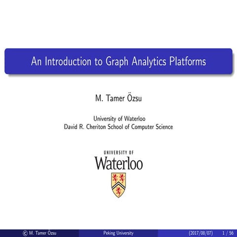 Graph analytics-short