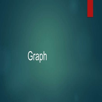 Graph and tree | PPTX