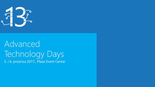 ATD 13 - Enhancing your applications using Microsoft Graph API