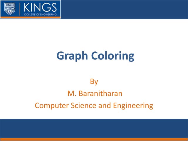 Graph coloring