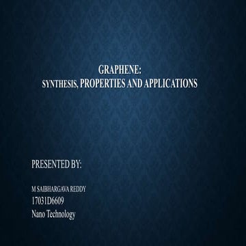 Graphene and GO by bhargava