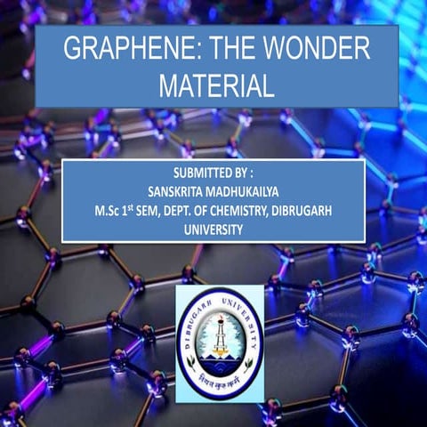 Graphene- the wonder material