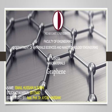 Graphene by ISMAIL ALSARHI