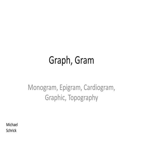 Graph, gram