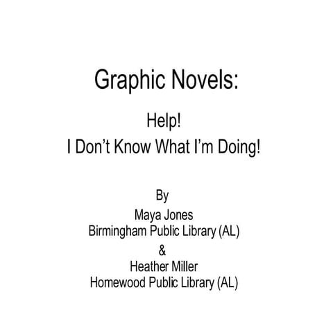 Graphic Novels 