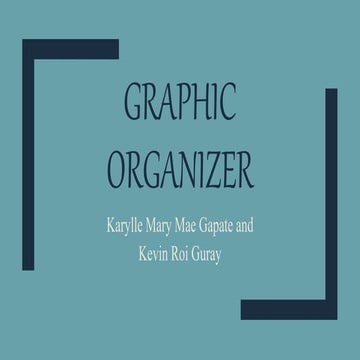 Graphic organizer