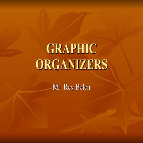 Graphic Organizers