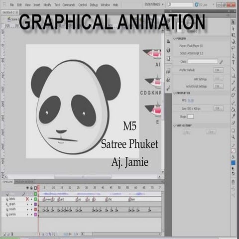 Graphical Animation - Flash Introduction