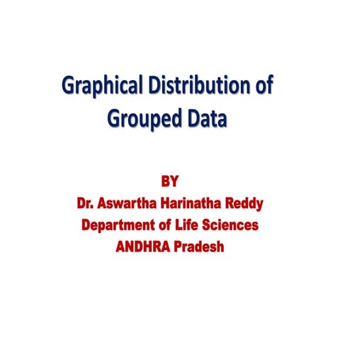 Biostatistics Graphical for grouped data