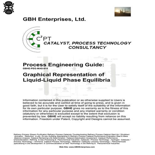 Graphical Representation of Liquid-Liquid Phase Equilibria