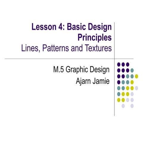 Graphic Design Lesson 4