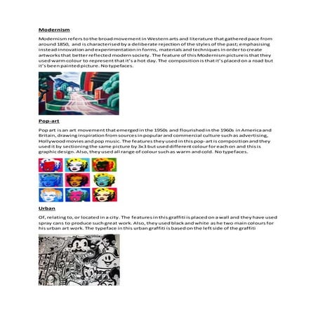 Graphic design styles