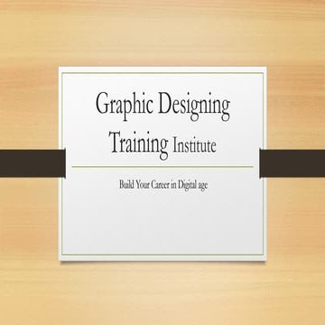 graphic designing training institute build your career in digital age