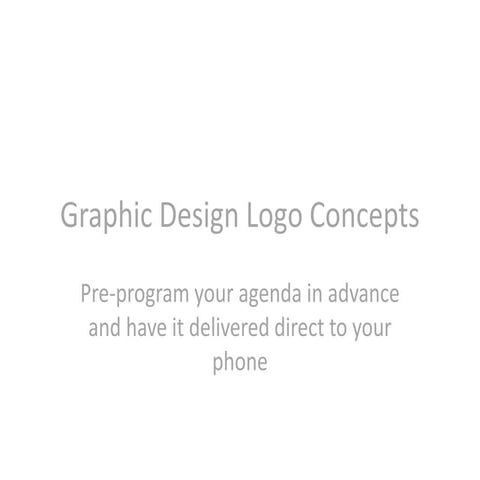 Design Discussion #1: Graphic Logo Concepts