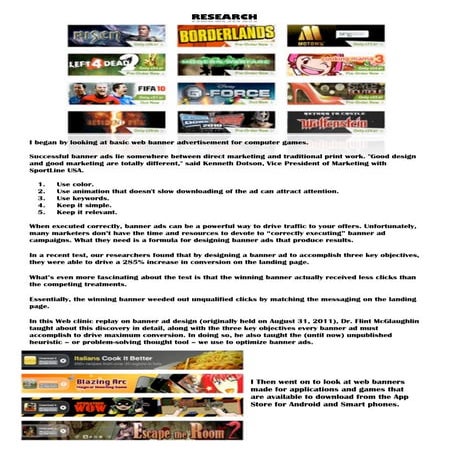 Graphic design - web banners | PDF