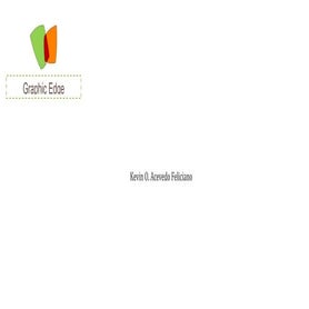 Graphic edge letterhead