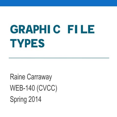 Graphic file types
