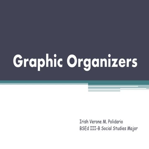 GRAPHIC ORGANIZERS | PPTX