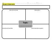 Graphic Organizer Main Idea Chart