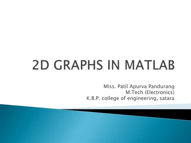graphs plotting in MATLAB