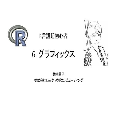 Rの初歩:  6. グラフィックス