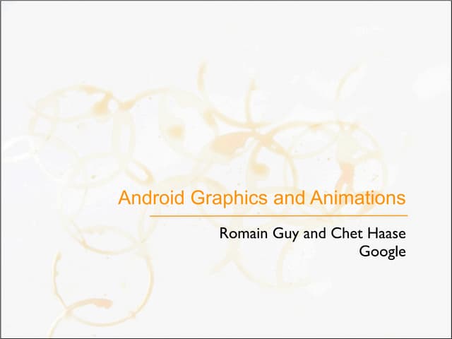 Graphicsand animations devoxx2010 (1)