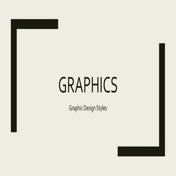 Graphic styles