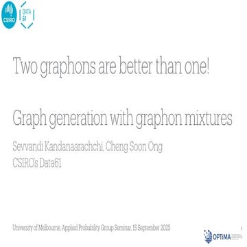 Two graphons are better than one! Graph generation with graphon mixtures