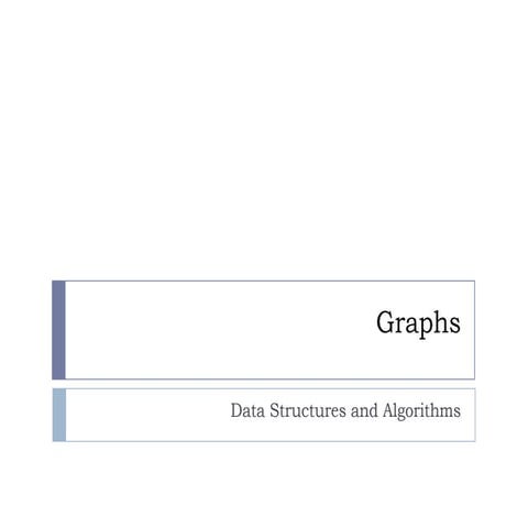 Graphs | PPT