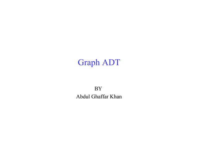 Graphs